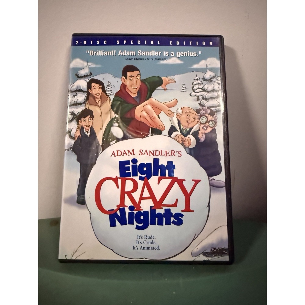 Adam Sandlers Eight Crazy Nights (DVD, 2003, 2-Disc Set, Special Edition,...